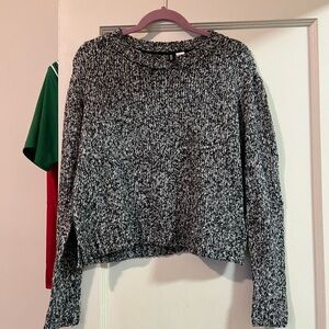 H&M Black and White Sweater